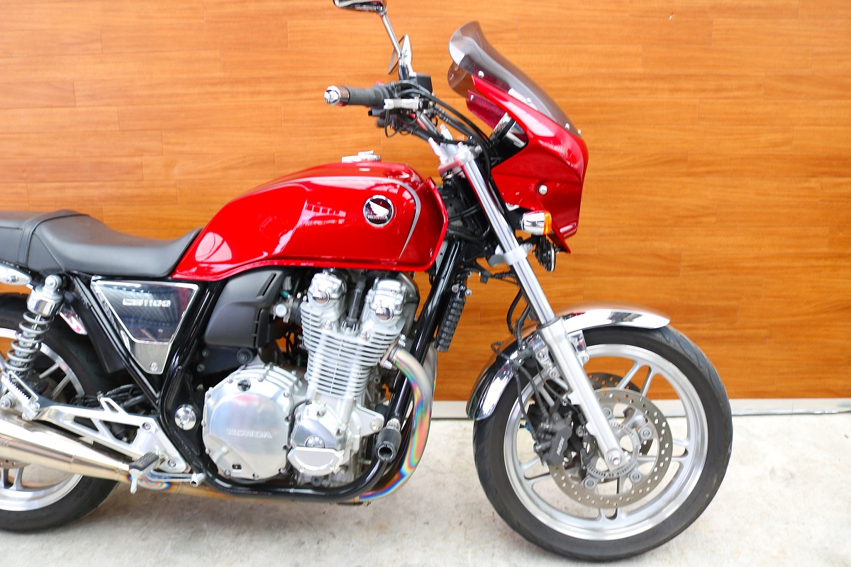 熊本中古車バイク情報 ホンダ Cb1100 1100 赤 熊本のバイクショップ アール バイクの新車 中古 車販売や買取 レンタルバイクのことならおまかせください