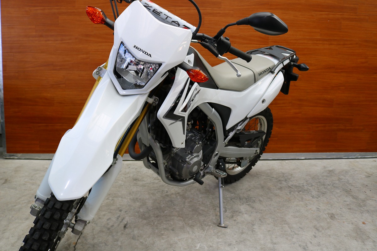熊本中古車バイク情報 ホンダ Crf250l 250 白 熊本のバイクショップ アール バイクの新車 中古車販売や買取 レンタルバイクのことならおまかせください