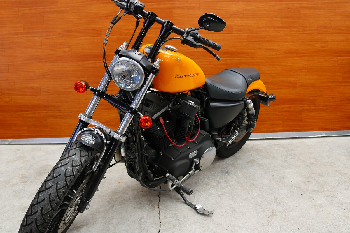 熊本中古車バイク情報 ハーレー Xl8n 8 黄色 熊本のバイクショップ アール バイクの新車 中古車販売や買取 レンタルバイク のことならおまかせください