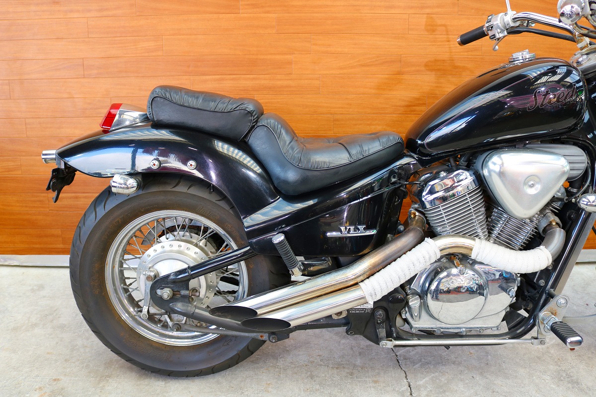 熊本中古車バイク情報 ホンダ スティード Steed 400 黒 熊本のバイクショップ アール バイクの新車 中古 車販売や買取 レンタルバイクのことならおまかせください