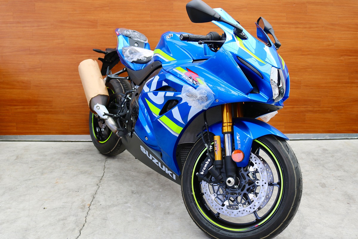 熊本新車バイク情報 スズキ Gsx R1000r Abs 逆輸入車 1000 青 熊本のバイクショップ アール バイク の新車 中古車販売や買取 レンタルバイクのことならおまかせください