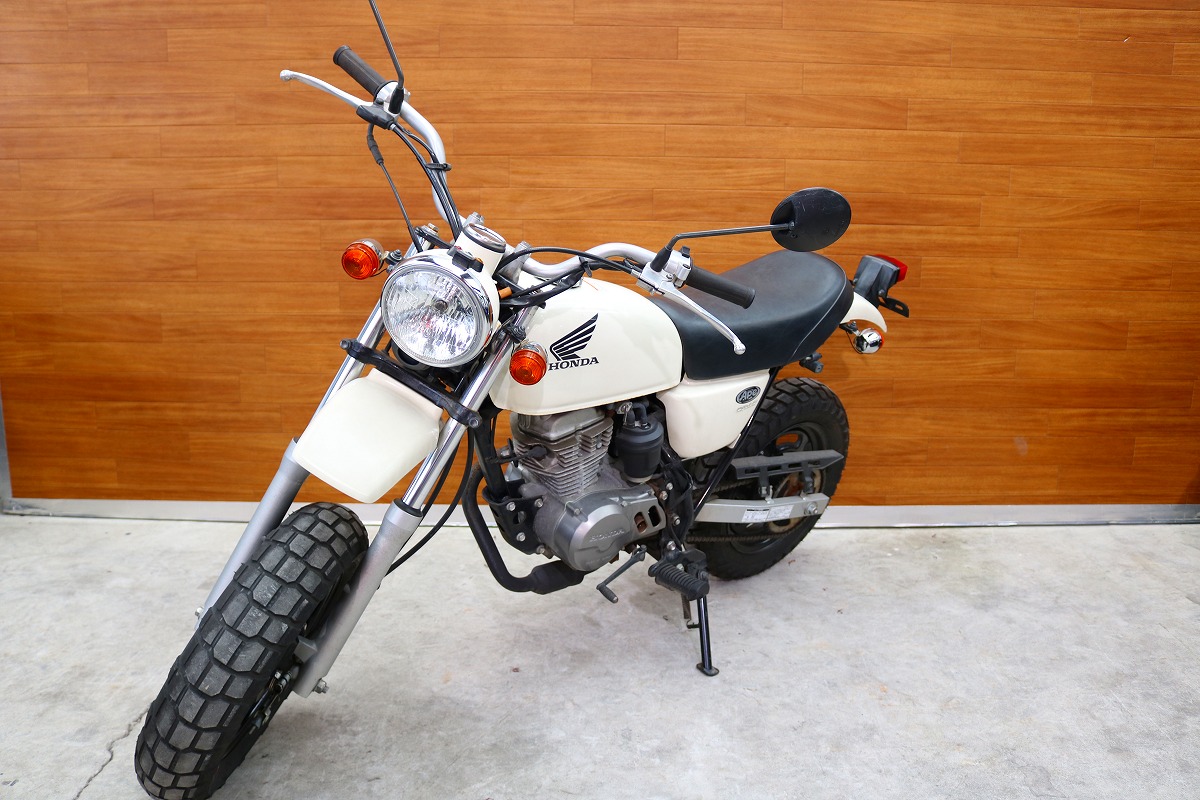 熊本中古車バイク情報 ホンダ エイプfi 50 白 熊本のバイクショップ アール バイクの新車 中古車 販売や買取 レンタルバイクのことならおまかせください