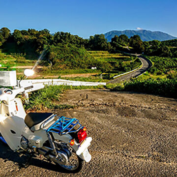 滋賀県伊香立で撮影されたスーパーカブ110の画像