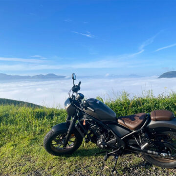 阿蘇で撮影されたRebel250SEの画像