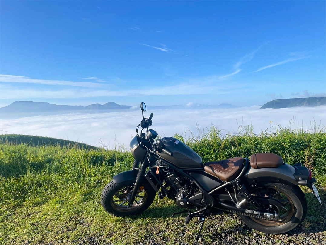 阿蘇で撮影されたRebel250SEの画像