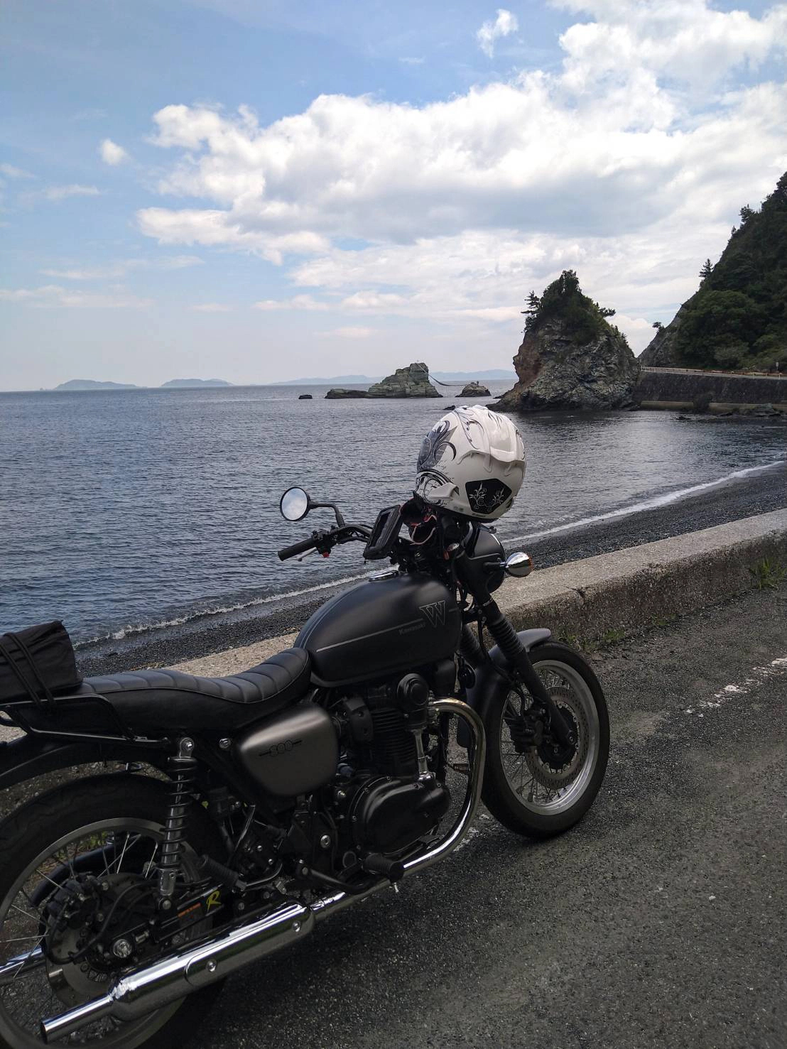 大分県で撮影されたW800の画像