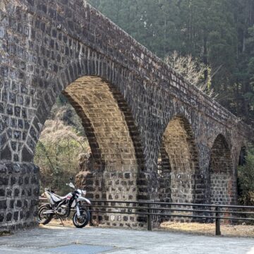 竹田市 明正井路で撮影されたWR250Xの画像