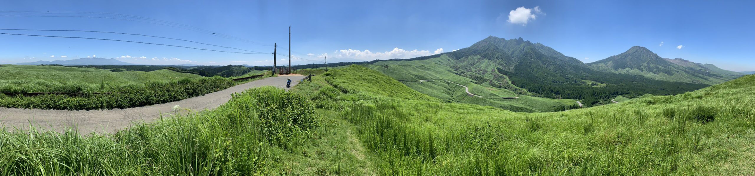 箱石峠で撮影されたジクサー150の画像