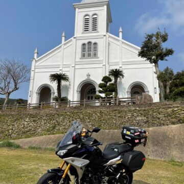 大江天主堂で撮影されたトレーサー900GTの画像