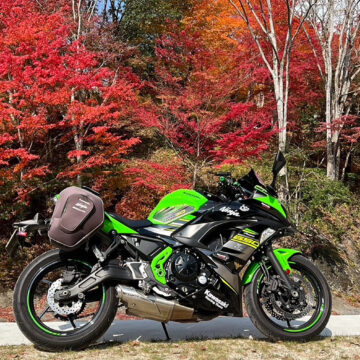 不明で撮影されたNinja650の画像