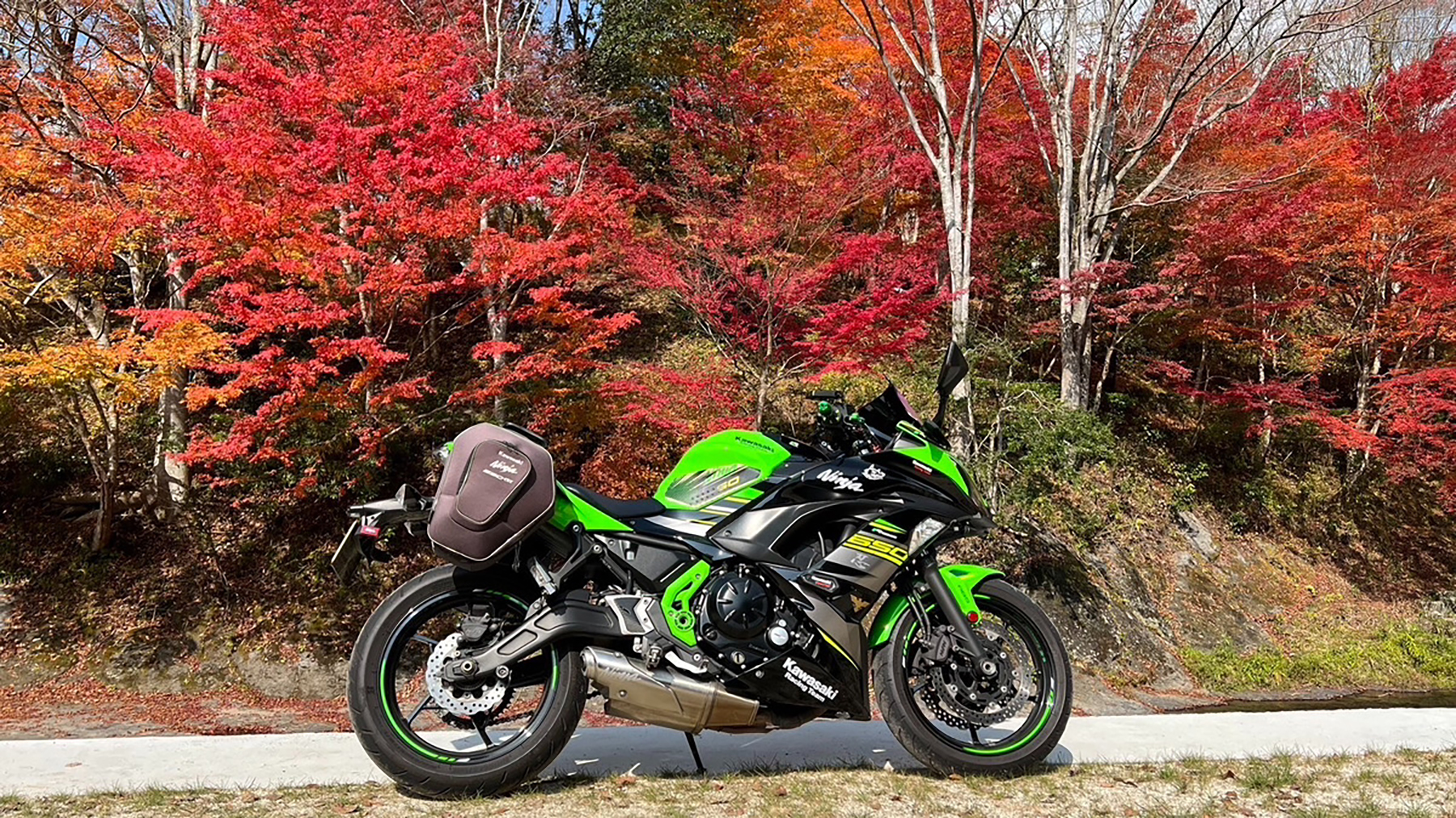 不明で撮影されたNinja650の画像