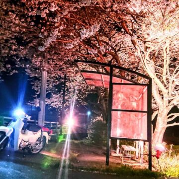 滋賀県 大津市の伊香立で撮影されたスーパーカブ110の画像