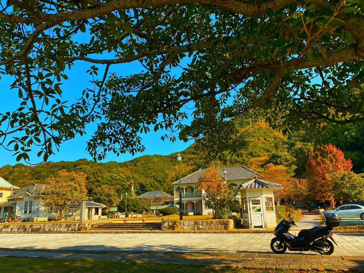 三角西港で撮影されたホンダPCX125の画像