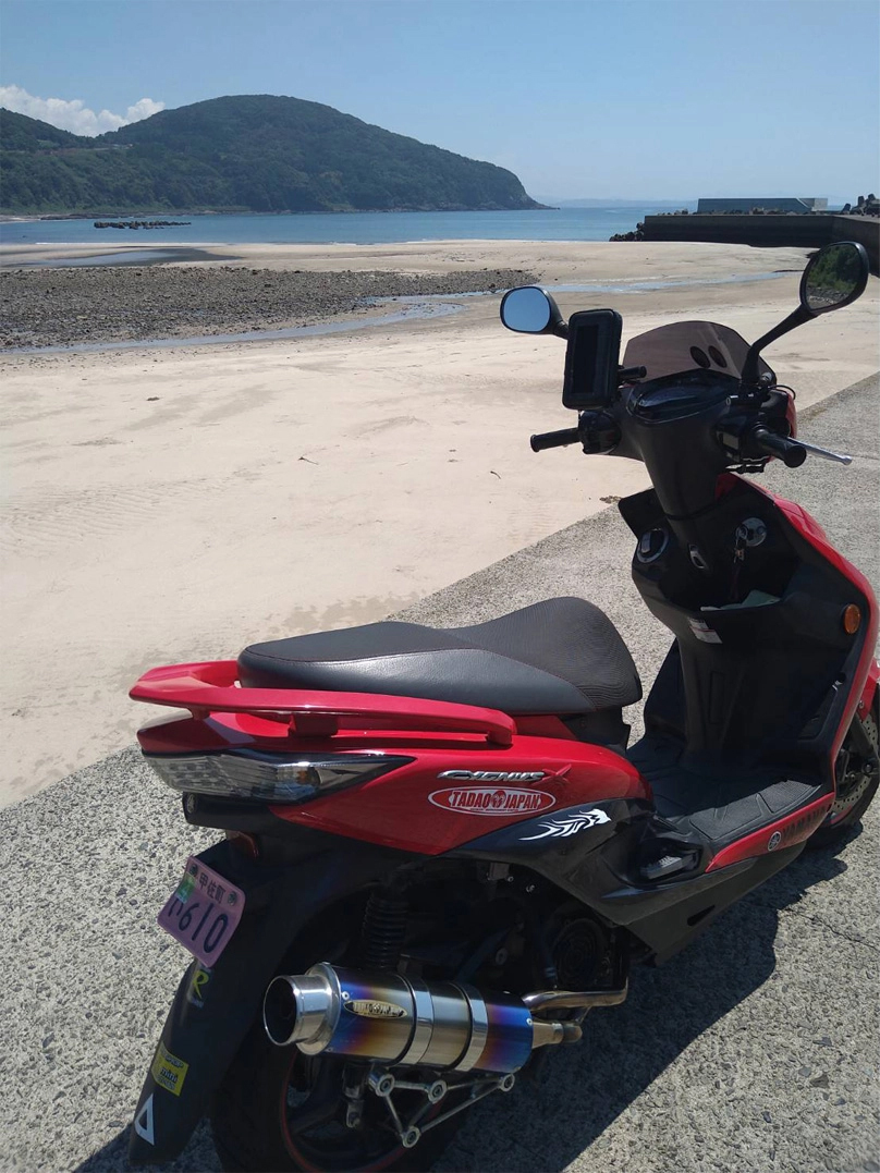 鹿児島県で撮影されたシグナス125の画像