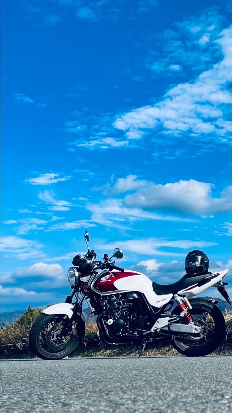 八代港で撮影されたcb400sfの画像