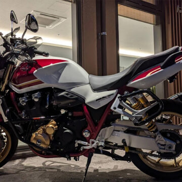 阿蘇白雲山荘で撮影されたCB1300SFの画像