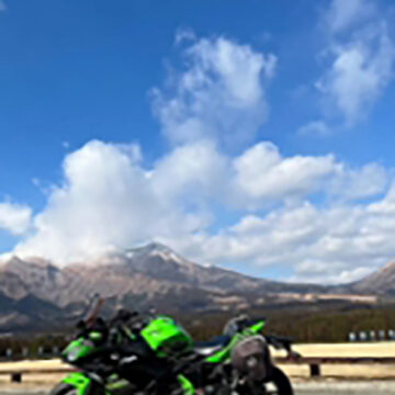 月周り公園で撮影されたNinja650の画像