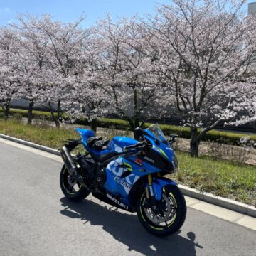 大村市で撮影されたGSX R1000Rの画像