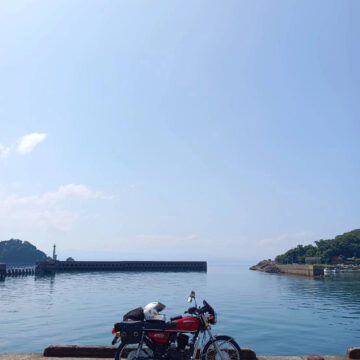 牟田漁港（上天草）で撮影されたCG125の画像