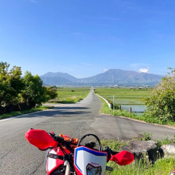 阿蘇市一の宮町手野で撮影されたCF250Lの画像