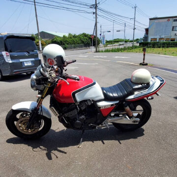 不明で撮影されたCB400SFの画像