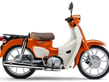 ホンダ　スーパーカブ１１０　２０２５年モデル　オレンジの画像