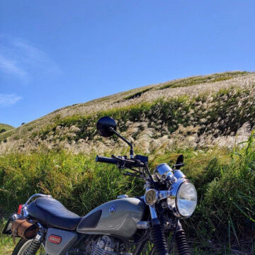 俵山で撮影されたSR400の画像