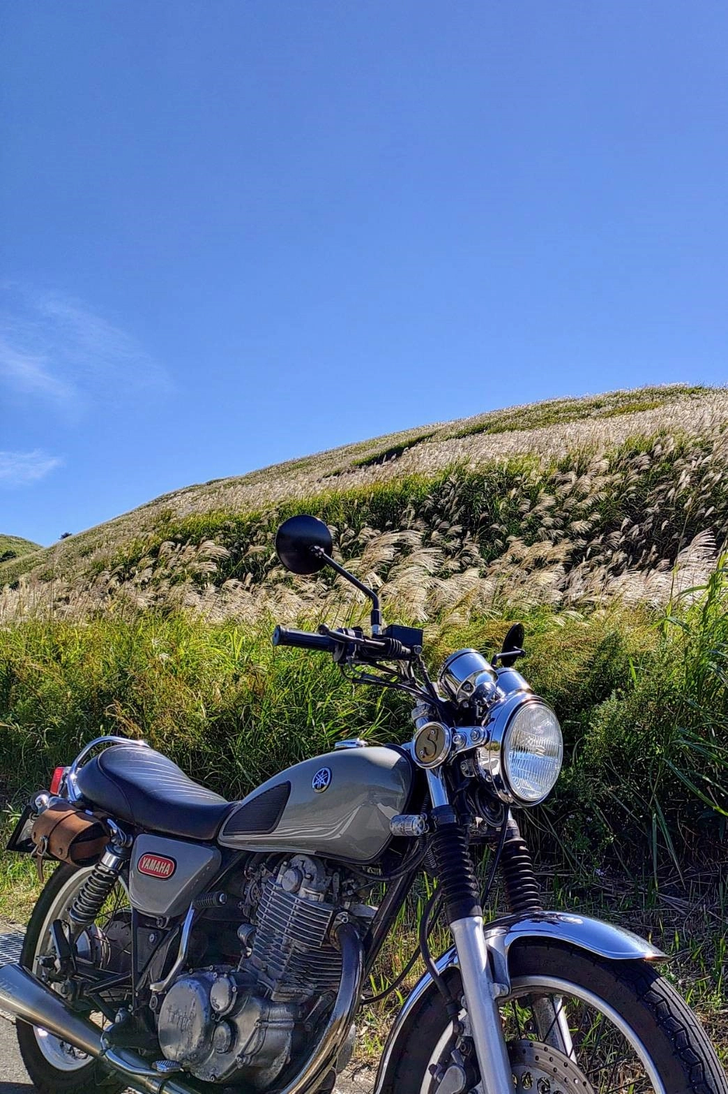 俵山で撮影されたSR400の画像