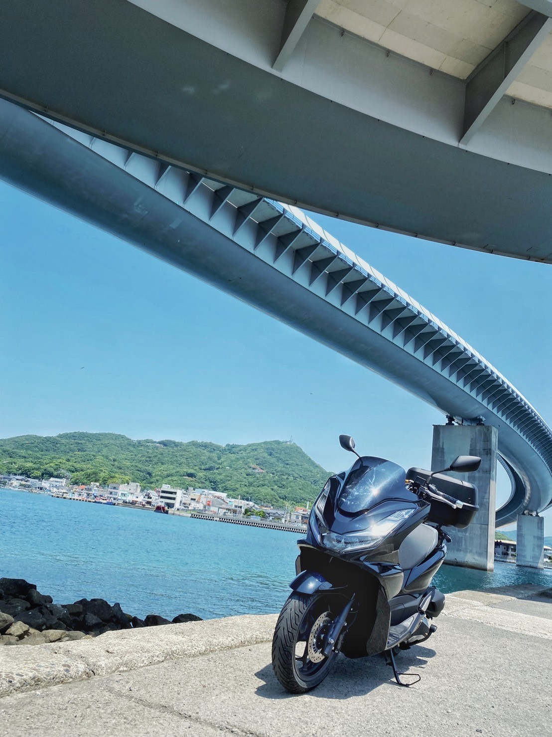 牛深で撮影されたPCX125(JK05)の画像