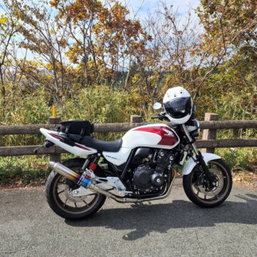不明で撮影されたCB400SFの画像
