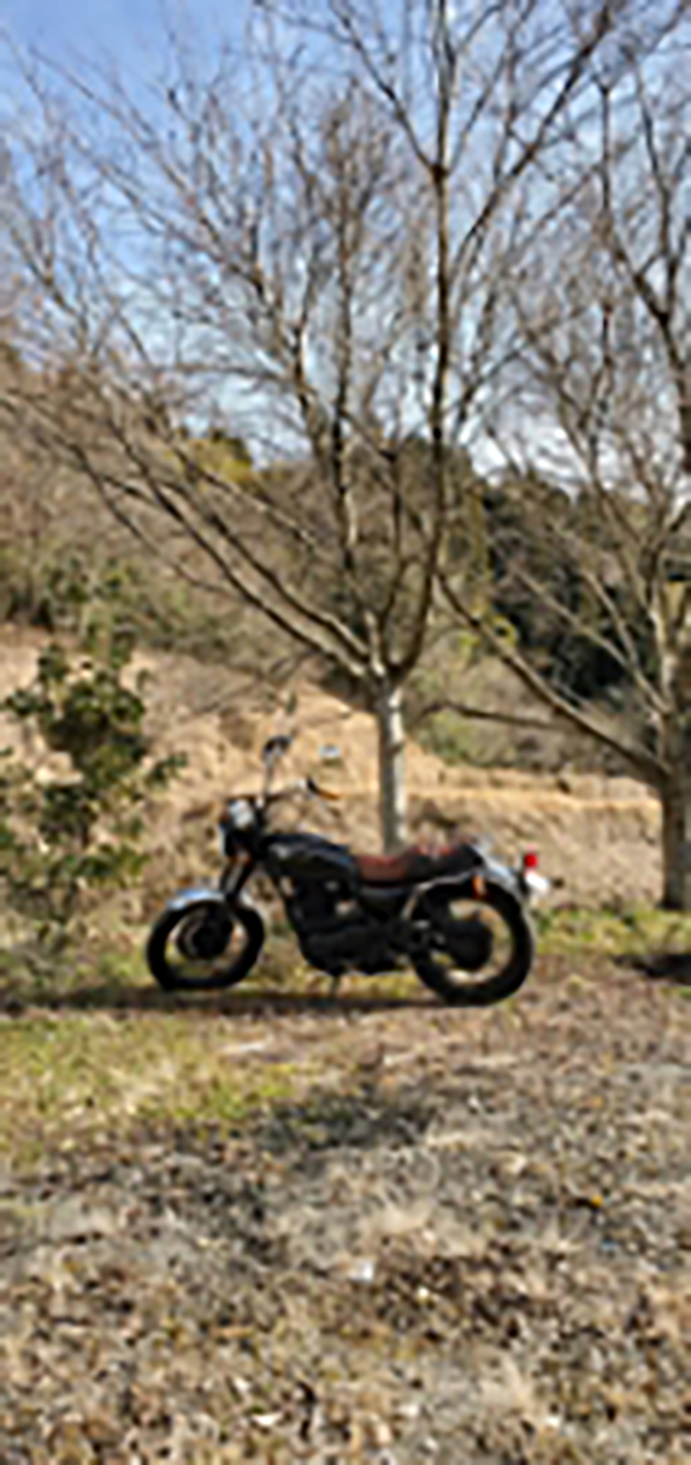 山都町で撮影されたSR400の画像