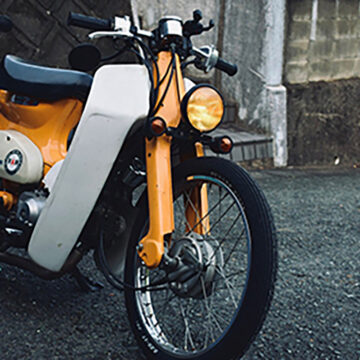 熊本で撮影されたカブ90カスタムの画像