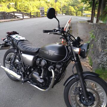 美里町で撮影されたW800の画像