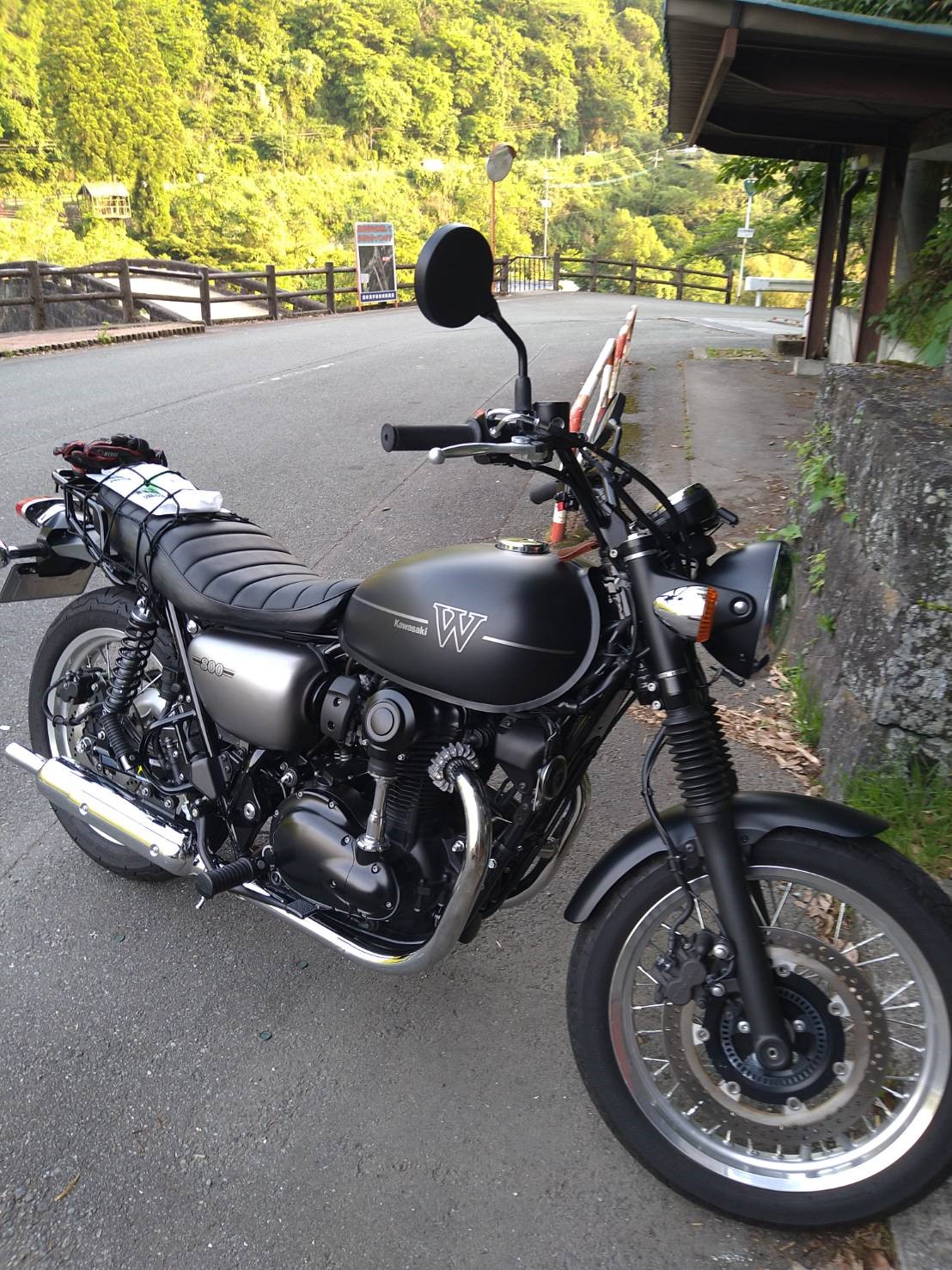 美里町で撮影されたW800の画像