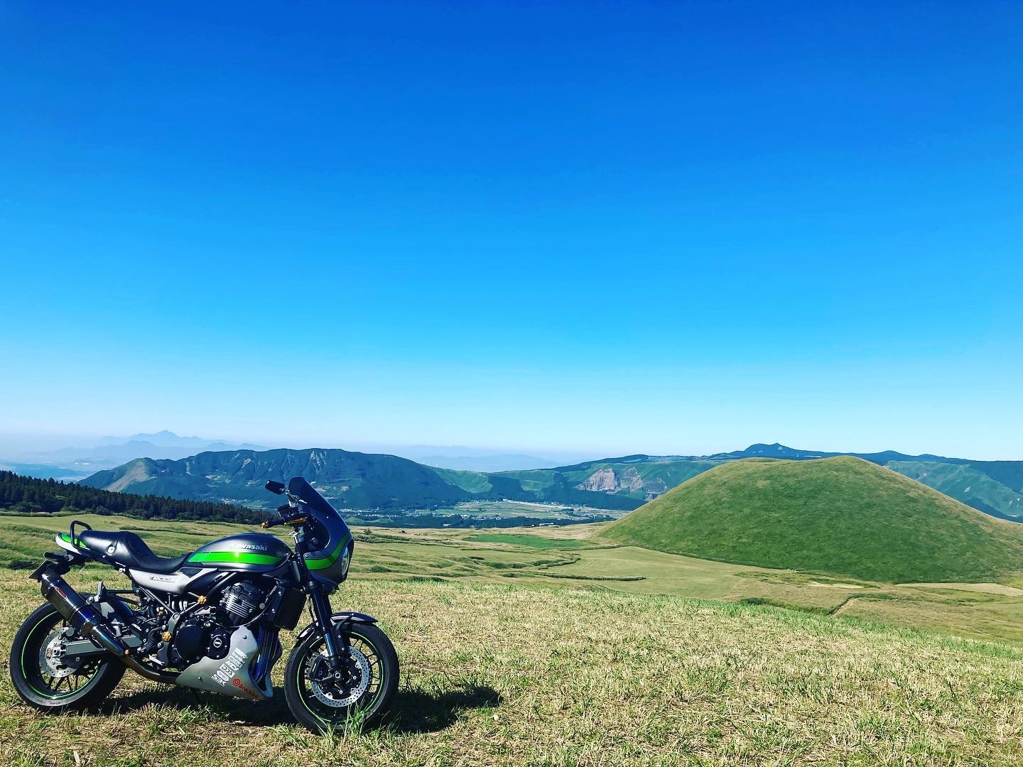 CAFE米塚で撮影されたZ900RSの画像