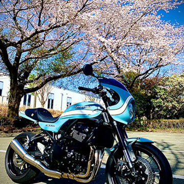 大津町で撮影されたZ900RSCAFEの画像