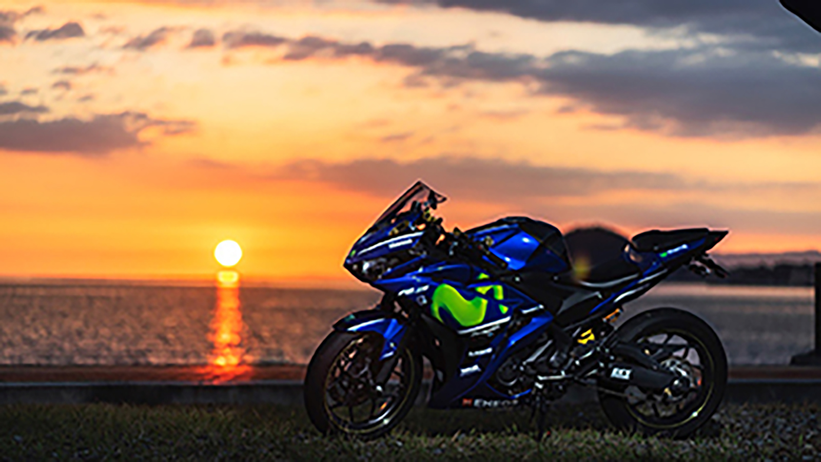 宮津海遊公園で撮影されたYZF R3の画像