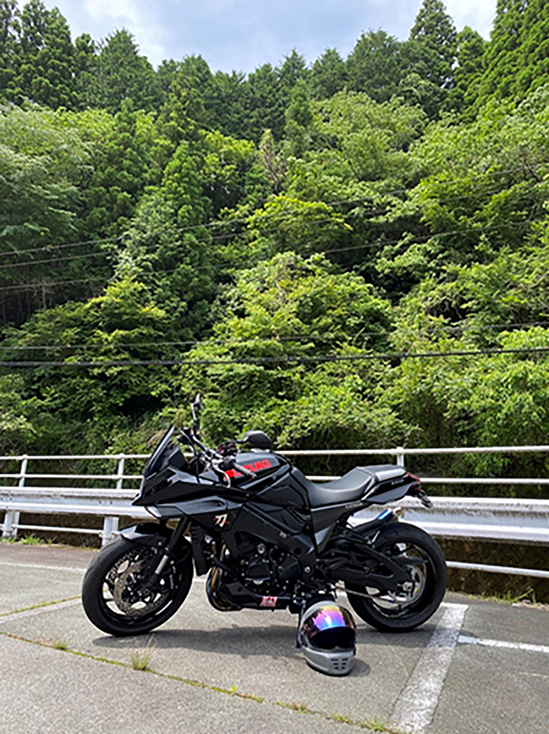 吉無田水源駐車場で撮影されたカタナの画像