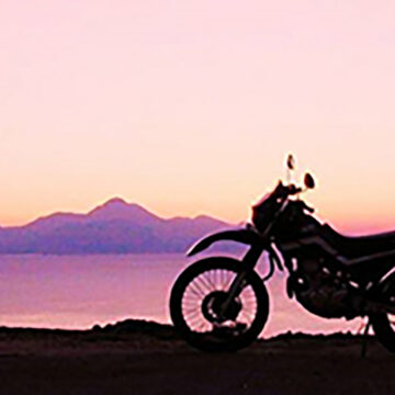 ナルシストの丘で撮影されたセロー225の画像