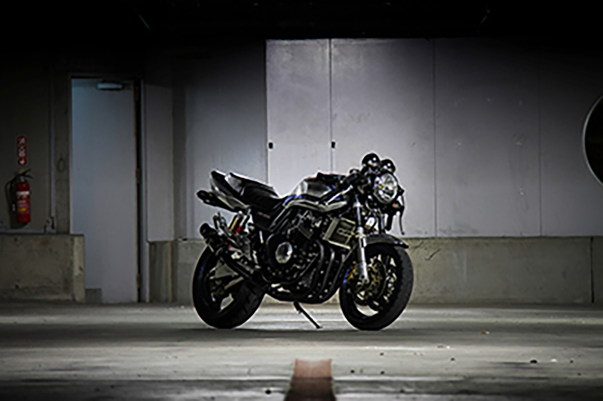 壱岐島で撮影されたW800の画像
