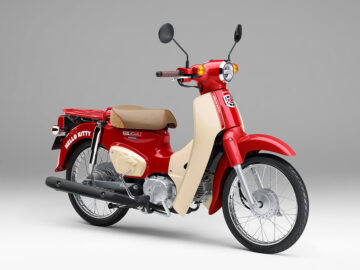 ホンダ　スーパーカブ５０・ハローキティ　５０周年記念モデルの画像