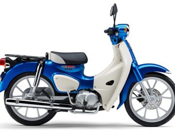 ホンダ　スーパーカブ１１０　２０２５年モデル　自賠責保険１年付き　ブルーの画像