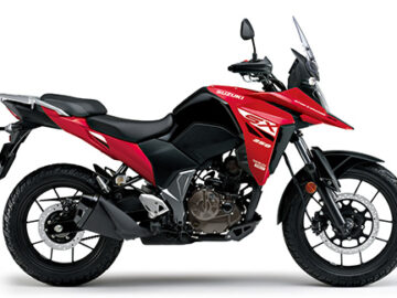 スズキ　Ｖ－ストローム２５０ＳＸ　２０２５年モデル　レッド/イエローの画像