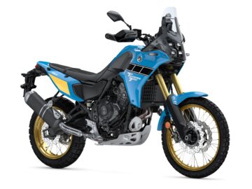 ヤマハ　テネレ７００　新型　モデル２０２５　ＮＥＷＣＯＬＯＲ　ＡＢＳ切替　ライトブルーの画像