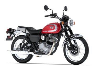 カワサキ　Ｗ２３０　２０２６年モデル・新色　レッドの画像