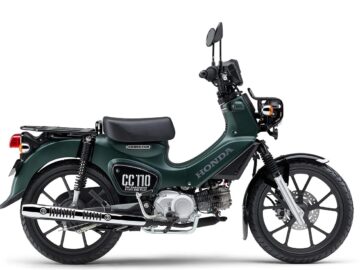ホンダ　クロスカブ１１０　グリーンの画像